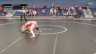 120 lbs 3rd Place Match - Shiann Byrd, Grand View Wrestling Club vs Laney Becker, 308 Wrestling Academy