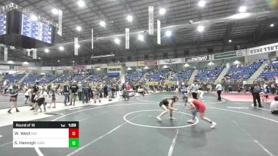 109 lbs Round Of 16 - Winter West, Mat Demon vs Sophia Hennigh, Juggernaut WC