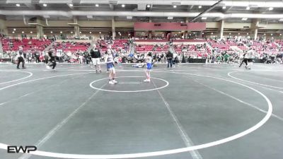 65 lbs Cons. Round 3 - Bailey Burke, Bobcat vs Madilyn Schuster, Greater Heights