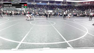 155 lbs Quarterfinal - Pierce Helm, Glenwood vs Michael Derlinga, Ground Zero WC