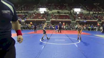 65 lbs Cons. Round 5 - Keaton Fox, Fergus Wrestling Club vs Cameron Johnston, Butte Wrestling Club