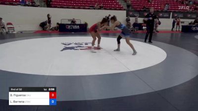 55 kg Rnd Of 32 - Denise Figueroa, California vs Lianny Barrena, Utah