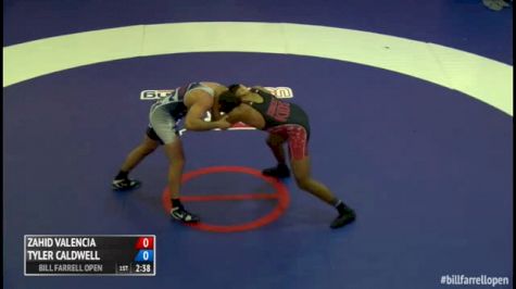 86 Consi of 8 #2 Zahid Valencia (United States) vs. Tyler Caldwell (United States)