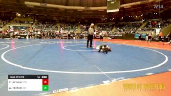 46 lbs Consi Of 16 #2 - Payton Johnson, Spring Klien vs Wyatt Michael, GGB Ohio