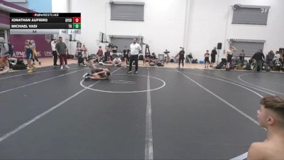 84 lbs Round 2 (6 Team) - Jonathan Aufiero, GPS Blue vs Michael Vasi, Taylor Hammers