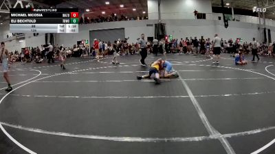 88 lbs Round 2 (4 Team) - Michael Nicosia, Mat Assassins Black vs Eli Bechtold, TDWC