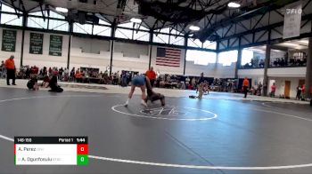 146-150 lbs Cons. Round 1 - Awwal Ogunfosulu, Beat The Streets Chicago vs Austin Perez, Oak Forest HS