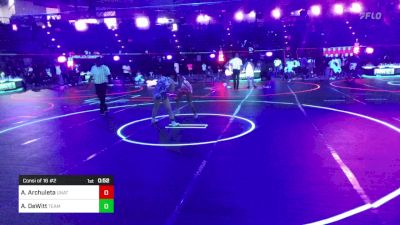 116 lbs Consi Of 16 #2 - Alexis Archuleta, Unattached vs Ava DeWitt, Team Montana