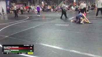 119 lbs Round 2 - Paisley Morrison, Team Oregon vs Elliotte Strange, Team Texas