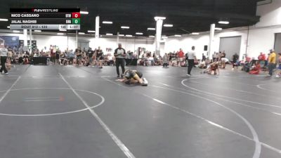 120 lbs Champ. Round 2 - Jalal Naghib, Unattached vs Nico Cassano, BTWC