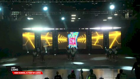 LIONS - Lions [2026 High School JV Perf NT Large Day 2] 2026 US Open Cheerleading & Dance Championship