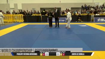 Zariya Lee Bonilla vs Penelope Victoria Rothermel 2026 IBJJF Jiu-Jitsu CON International