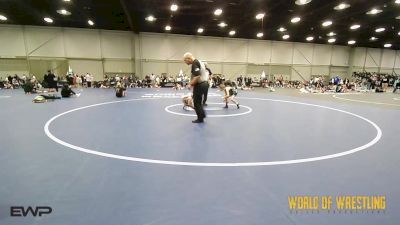 80 lbs Rr Rnd 2 - Emeree Calkins, Mat Union Misfits K-6 vs Jaxi Downing, Sisters On The Mat