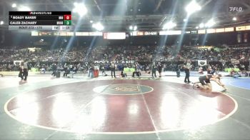 175 lbs Champ. Round 1 - Caleb Zachary, Mountain View, Oregon vs Boady Baker, Minico