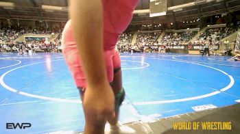 110 lbs Consi Of 8 #1 - Jalyn Newell, Springs Elite vs Charlie Smith, Terminator Wrestling Academy