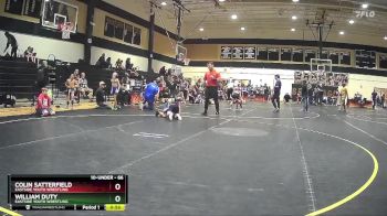 66 lbs Round 3 - Colin Satterfield, Eastside Youth Wrestling vs William Duty, Eastside Youth Wrestling