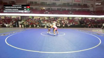 132 lbs 1st Place Match - Ashlyn Martin-Gomez, Caldwell vs Katerina Ivanova, Bishop Kelly