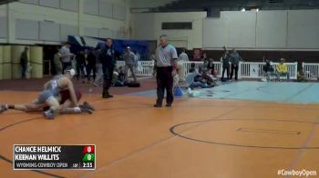 165 3rd Place Keenan Willits (Colorado School Of Mines) vs. Chance Helmick (Chadron State (UNA))