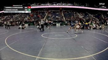 114 lbs Cons. Semi - Gabriella Bumgardner, Union Pines vs Ahriana Scales, Pasquotank County