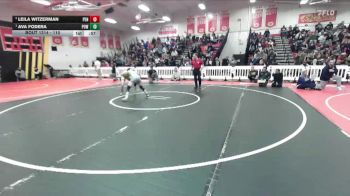 110 lbs 3rd Place Match - Ava Fodera, Poway vs Leila Witzerman, Peninsula