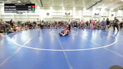 140 lbs Round Robin 1 - Koda Kuzma, Backyard Barbies vs Ava Williams, Heart Of A Lioness