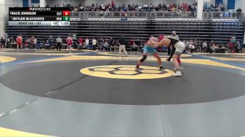 157 lbs Champ. Round 2 - Skyler Blockwitz, Franklin vs Trace Johnson, Eastwood