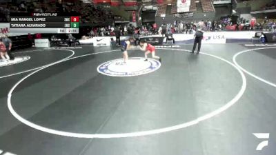 Cons. Round 2 - Mia Rangel Lopez, Sunnyvale Wrestling Club vs Tatiana Alvarado, Legacy Wrestling Center
