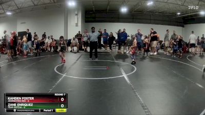 48 lbs Round 7 (8 Team) - Kamden Foster, Journeymen Red vs Zane Enriquez, Team Gotcha