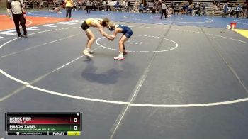 85 lbs Semis & 1st Wrestleback (8 Team) - Derek Fier, Minneota vs Mason Zabel, PEM (Plainview/Elgin/Millville)