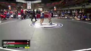 164 lbs Round 4 (10 Team) - Abby Siecienski, MDWA vs Bianca Pesole, SAWA