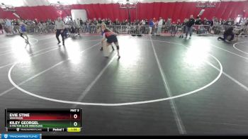 168-180 lbs Round 1 - Evie Stine, Wisconsin vs Kiley Georgel, X-Factor Elite Wrestling