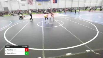 102 lbs Consolation - Joshua Apodaca, Aces vs Joshua Jaramillo, New Mexico Bad Boyz