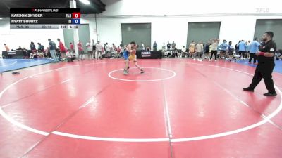 155 lbs Karson Snyder, Pennsylvania Red vs Ryatt Shurtz, Idaho