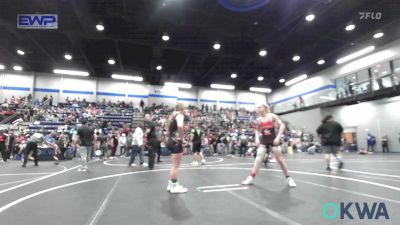 120 lbs Consi Of 4 - Jace Thompson, Red Ryder Wrestling Club vs Cassie Hansen, Henryetta Knights Wrestling Club