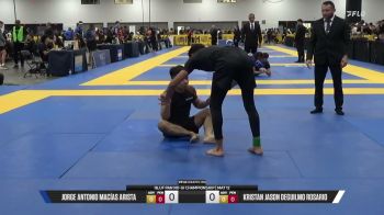 Kristan Jason Deguilmo Rosario vs Jorge Antonio Macías Arista 2026 Pan IBJJF Jiu-Jitsu No-Gi Championship