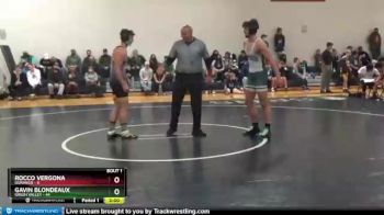 170 lbs Finals (2 Team) - Gavin Blondeaux, Green Valley vs Rocco Vergona, Durango