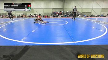 60 lbs Final - Thomas Cisneroz, OK Elite 12U 1 vs John Reimer, POWA 12U