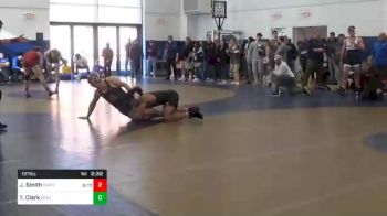 197 lbs Prelims - Jaron Smith, Maryland-Unattached vs Tanner Clark, Kent State