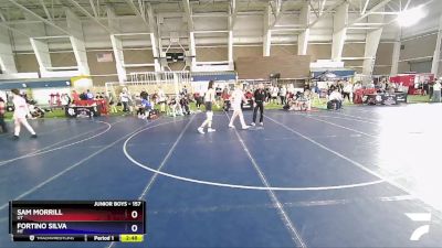 157 lbs Cons. Round 3 - Sam Morrill, UT vs Fortino Silva, MT