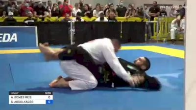 ANDRE GOMES REIS vs SAMIR ABDOLKADER 2021 World Master IBJJF Jiu-Jitsu Championship