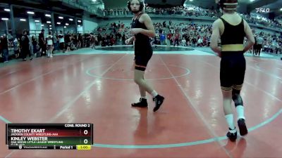 105 lbs Cons. Round 2 - Kinley Webster, Oak Grove Little League Wrestling Club-AAA vs Timothy Ekart, Jackson County Wrestling-AAA