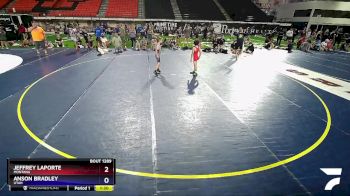 60 lbs Cons. Round 3 - Jeffrey LaPorte, Montana vs Anson Bradley, Utah