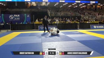 Andres Roberto Maldonado vs Robert Daeyoon Kim 2025 Pan Kids Jiu-Jitsu IBJJF Championship