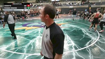 133 lbs Quarterfinals (8 Team) - Logan Fu, Centennial, MN vs Phoenix Shelton, Kearney, MO