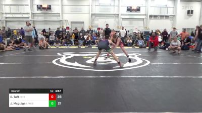 140 lbs Round 1 - Eli Taft, Patriots WC WV vs John Mcguigan, Phoenix Wrestling Club