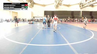 131 lbs Rr Rnd 6 - Hunter Kapitula, Mat Assassins Gray vs Michael Brady, Mat Assassins White