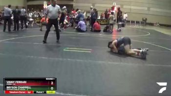 96 lbs Round 1 (6 Team) - Vinny Ferrari, POWA vs Bryson Chappell, Untouchables White