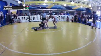 144 lbs Champ. Round 2 - Ty Tillman, Lake City Wrestling Club vs Aidan Bush, Category 5 Wrestling