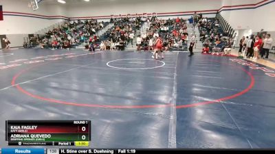 138 lbs Round 1 - Adriana Quevedo, Dripping Springs (Girls) vs Kaia Fagley, Katy (Girls)