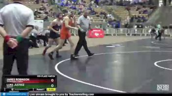 AA 182 lbs 5th Place Match - Luke Justice, Summit vs James Robinson, Jefferson County
